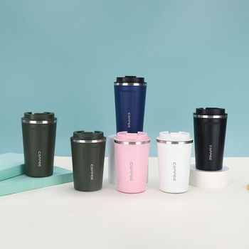 Termos cu pereți dubli, izolație vid, interior 304 oțel inoxidabil, exterior 201 oțel inoxidabil, capac filet, personalizare logo