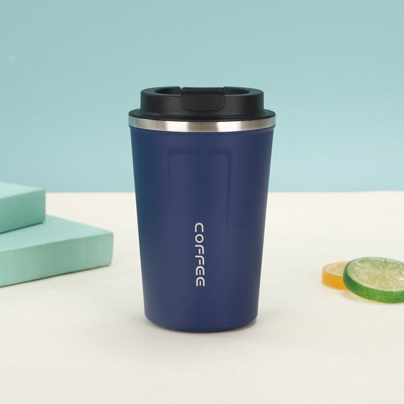 Termos cu pereți dubli, izolație vid, interior 304 oțel inoxidabil, exterior 201 oțel inoxidabil, capac filet, personalizare logo