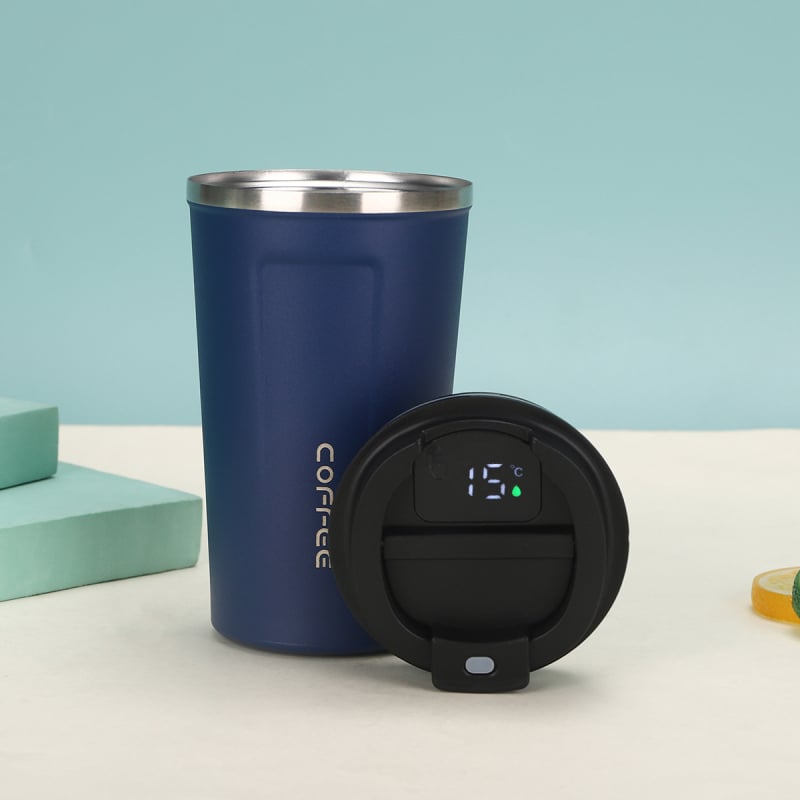 Termos cu pereți dubli, izolație vid, interior 304 oțel inoxidabil, exterior 201 oțel inoxidabil, capac filet, personalizare logo