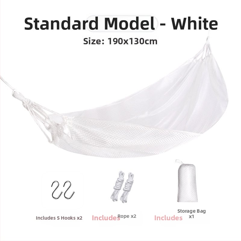 Хамак-люлеещо кресло за открито, дишащ полиестер, без скоби, носимост 150 кг, тегло 921 г