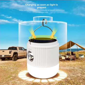 Lampă de camping reîncărcabilă pentru utilizare în interior/exterior, iluminare de urgență în cazul întreruperii curentului