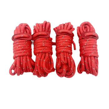 Sfoară de cort 5 mm, reflectivă, anti-vânt, pentru cort și camping