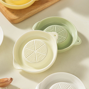 Măcinător ceramic pentru usturoi și ghimbir, design modern minimalist, brand Bole qianli, imprimare logo disponibilă