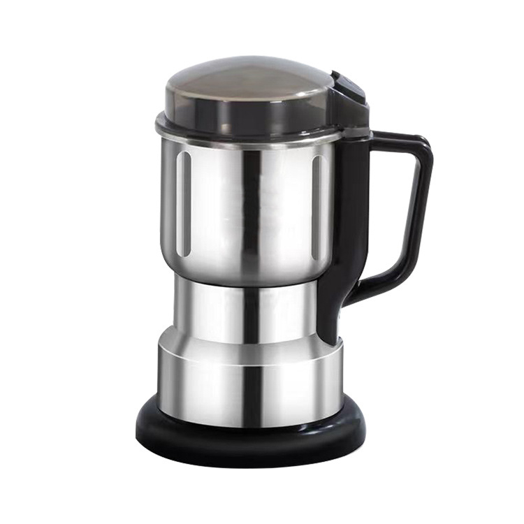 Kućni mlin za zrno s posudom od nehrđajućeg čeliča, dvostruka miješajuća oštrica, brzine 20 000–29 999 rpm, napajanje 110–240V, kapacitet ispod 1 L, potpuno automatizirano