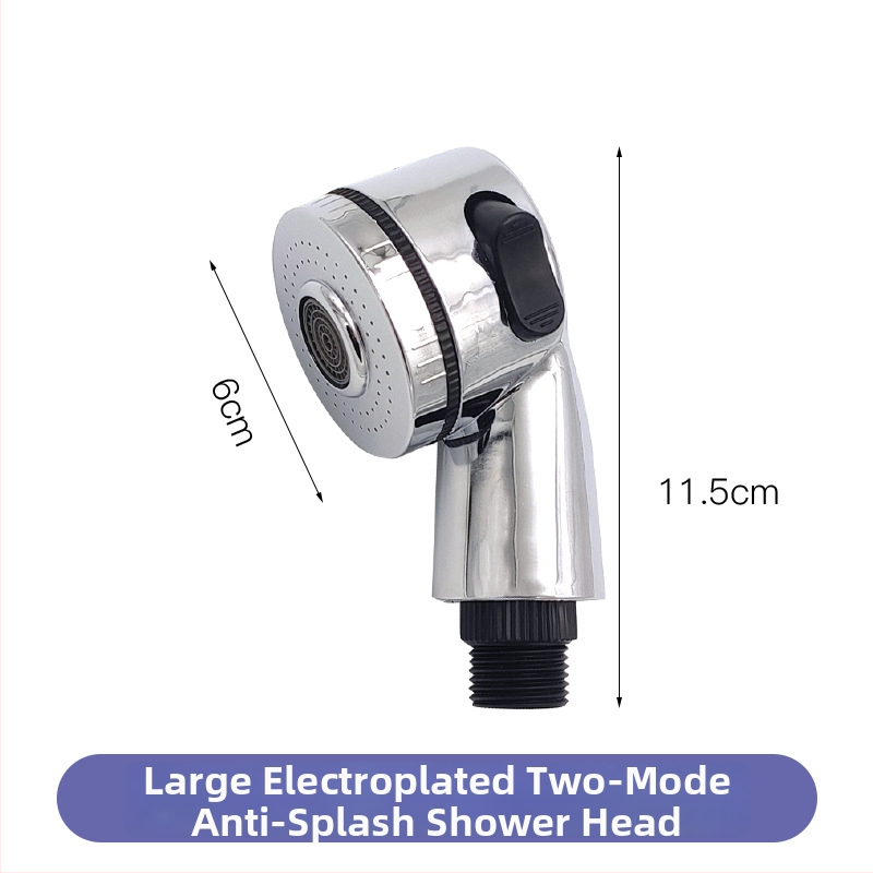 Comey prenosný sprchový hlavový systém na stolný umývanie vlasov v salóne - ručne ovládaný, úsporné vody, ABS, kruhový tvar