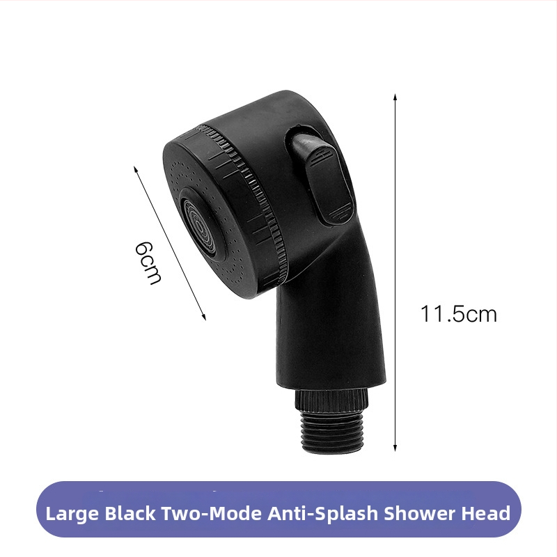 Comey prenosný sprchový hlavový systém na stolný umývanie vlasov v salóne - ručne ovládaný, úsporné vody, ABS, kruhový tvar