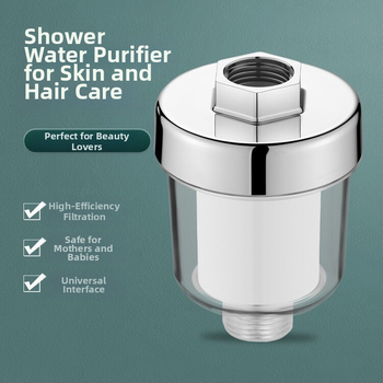 Sprchový filter ABS, univerzálny model, kruhový tvar, max 60°C