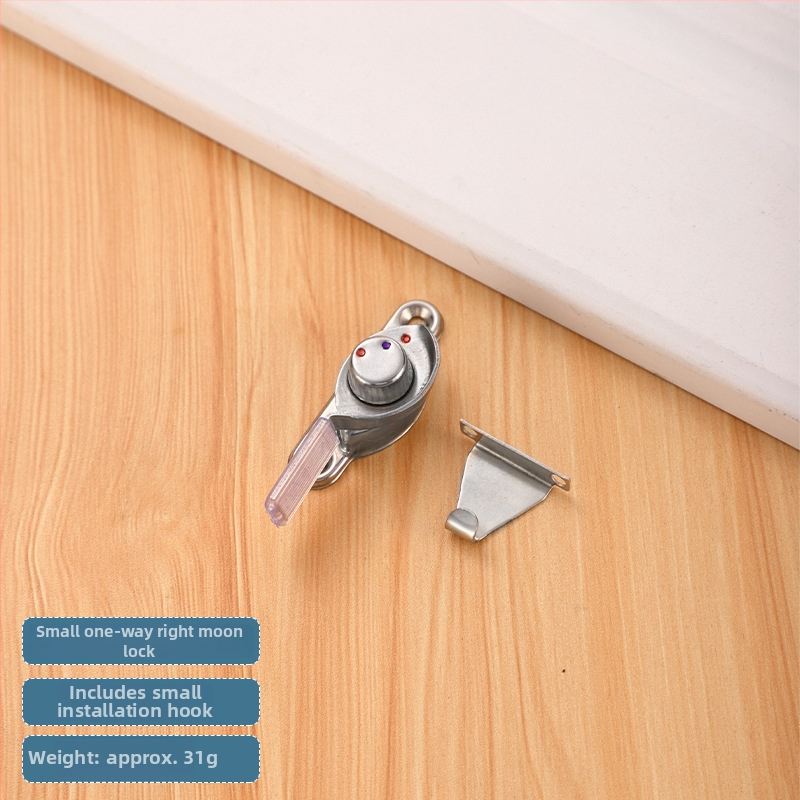 Zámok v tvare mesiaca typu B | Nerezová oceľ a plastická oceľ | Pre dvere a okná | Moderný štýl