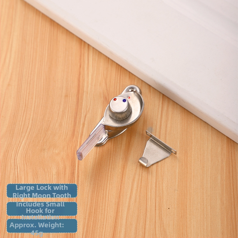 Zámok v tvare mesiaca typu B | Nerezová oceľ a plastická oceľ | Pre dvere a okná | Moderný štýl