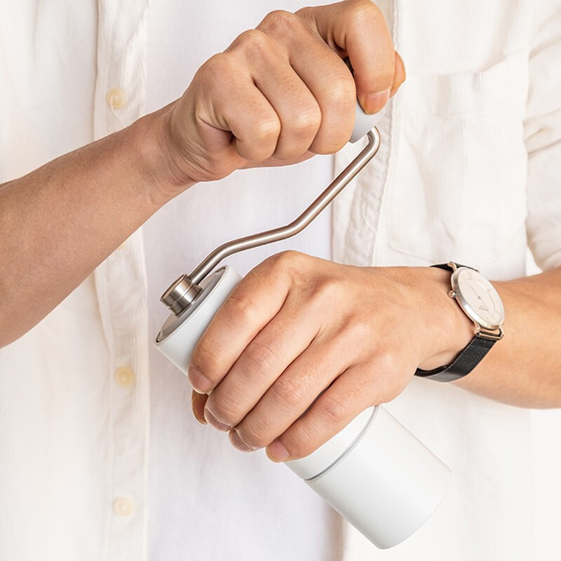 Ručni mljevač kave Timemore C2S/C3S/S3 — metalno tijelo i metalna ručka