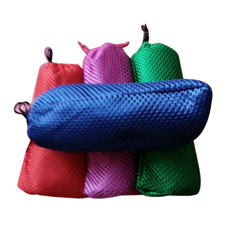 Хамак от ледено-ситова мрежеста тъкан, дишащ за външна употреба, носимост 250 кг, тегло 650 г