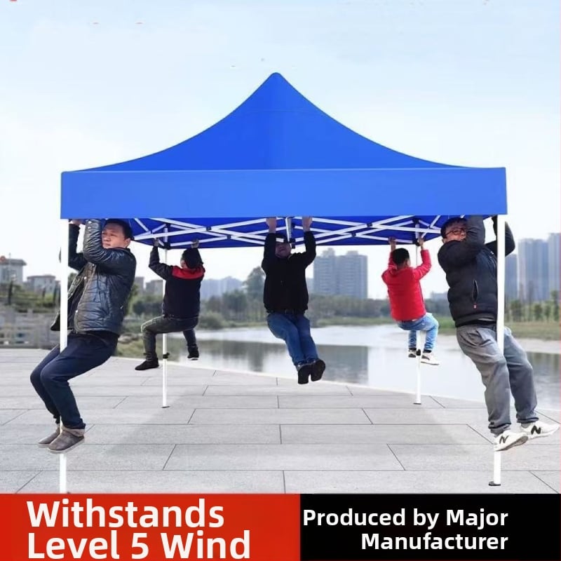 Lean and graceful kültéri árnyékoló sátor, extra vastag szerkezet, összehajtható négy lábú sátor, Oxford anyag, vízállóság >3000 mm, termékkód 1026076010