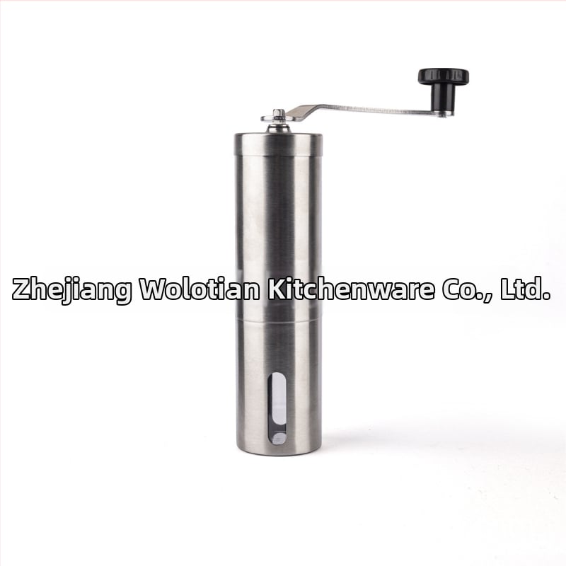 Χειροκίνητος Αλεστηρας Καφέ, σώμα από 304 Ανοξείδωτο Ατσάλι, κεραμικοί κόφτες άλεσης, φορητός, χειροκίνητη λειτουργία