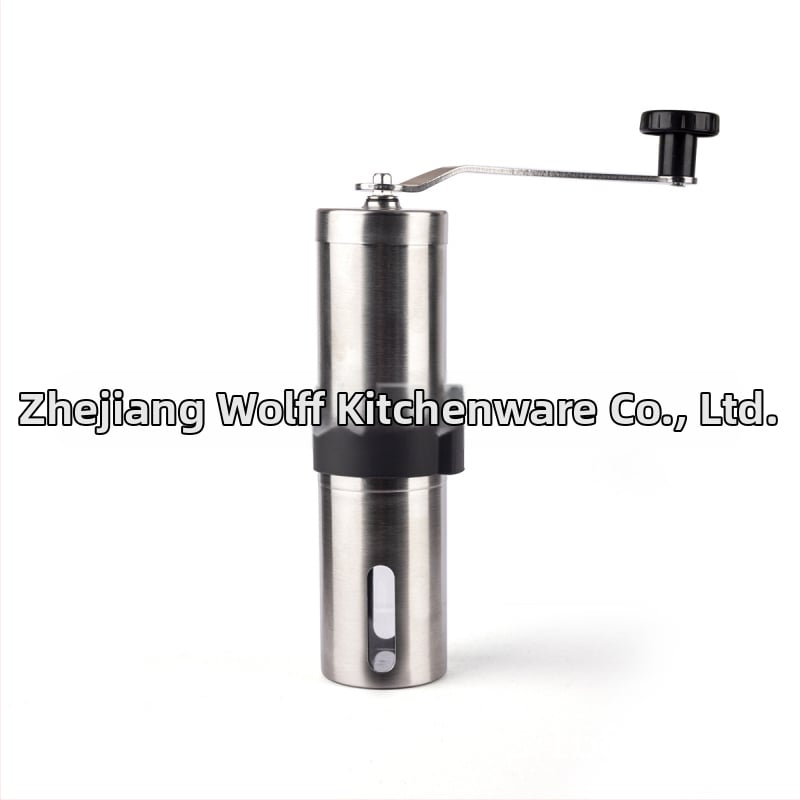 Χειροκίνητος Αλεστηρας Καφέ, σώμα από 304 Ανοξείδωτο Ατσάλι, κεραμικοί κόφτες άλεσης, φορητός, χειροκίνητη λειτουργία