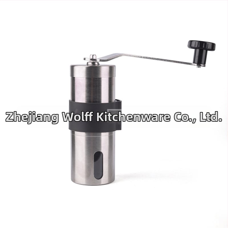 Χειροκίνητος Αλεστηρας Καφέ, σώμα από 304 Ανοξείδωτο Ατσάλι, κεραμικοί κόφτες άλεσης, φορητός, χειροκίνητη λειτουργία