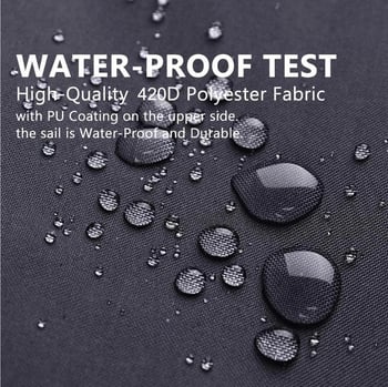 Kültéri háromszög árnyékoló, Oxford anyag, vízálló 2000-3000 mm, UV-védelem, Starry Galaxy