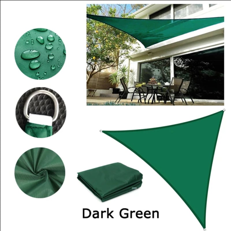 Kültéri háromszög árnyékoló, Oxford anyag, vízálló 2000-3000 mm, UV-védelem, Starry Galaxy