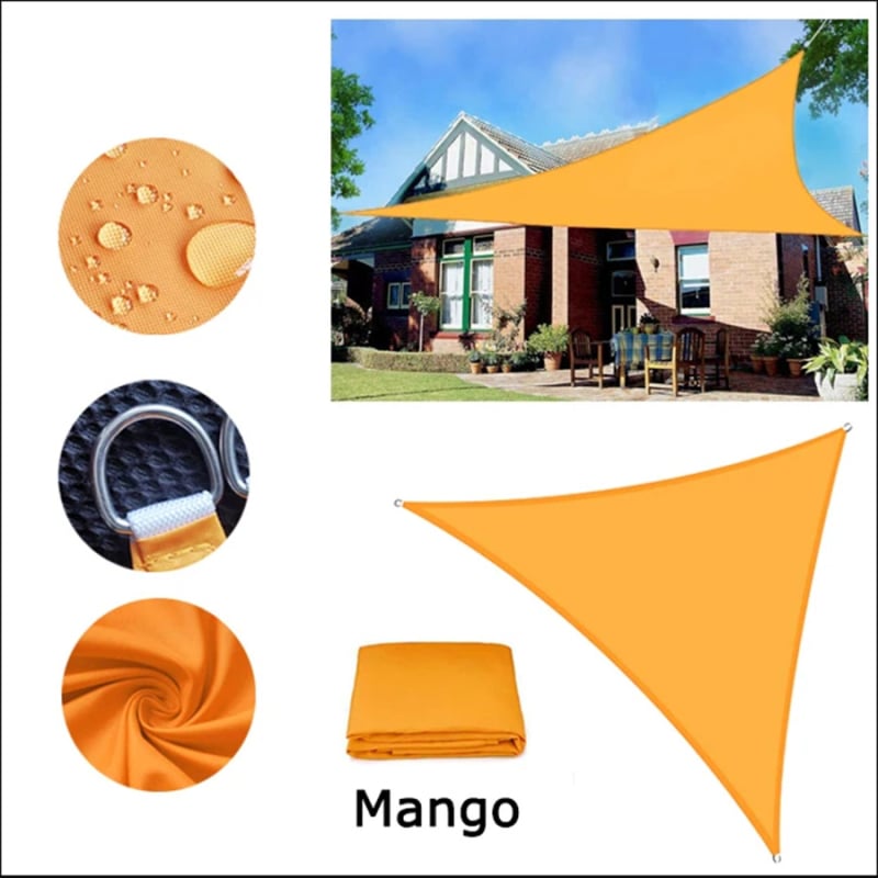 Kültéri háromszög árnyékoló, Oxford anyag, vízálló 2000-3000 mm, UV-védelem, Starry Galaxy