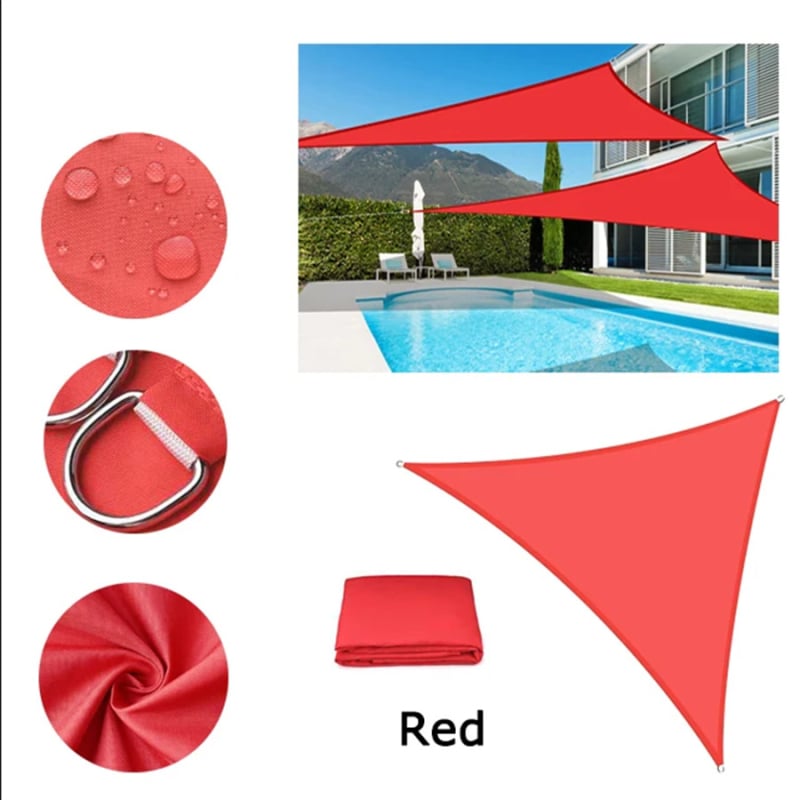 Kültéri háromszög árnyékoló, Oxford anyag, vízálló 2000-3000 mm, UV-védelem, Starry Galaxy