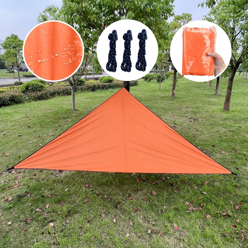 Beautiful Music háromszög alakú kültéri napellenző poliészter anyag, vízálló 1000-2000 mm