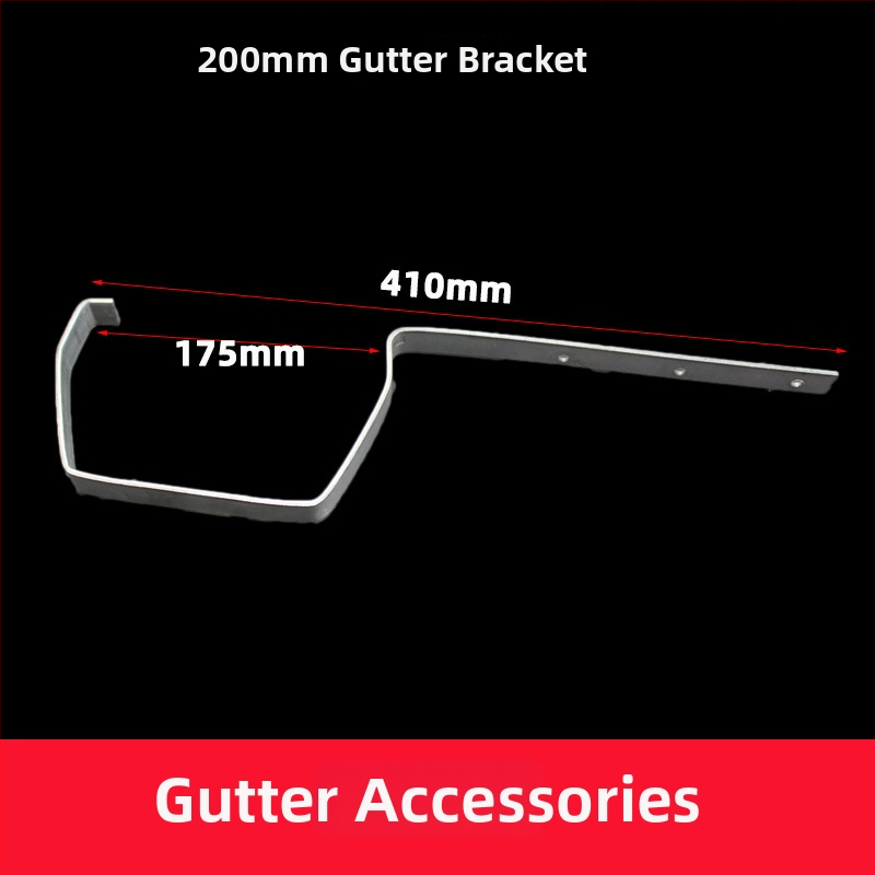 PVC drenážny žľab pre dažďovú vodu (Model 160, Hrúbka steny 2, Značka yf, Materiál PVC)