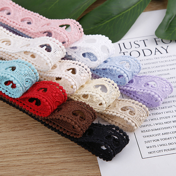 Xinya Szív alakú kötött szalag hajdísz, DIY kézműves, hajhoz és ruházathoz