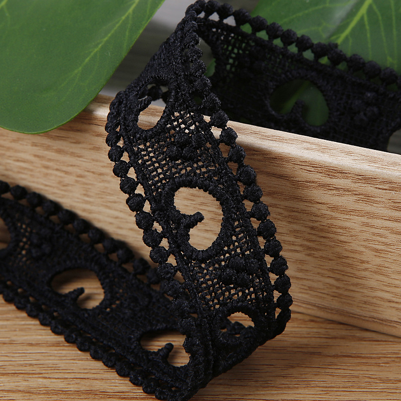 Xinya Szív alakú kötött szalag hajdísz, DIY kézműves, hajhoz és ruházathoz