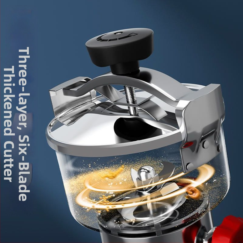 Barley domáci pulverizátor – jemné mletie so drvením; vhodný pre kávové zrná, čínske bylinné materiály a obilniny