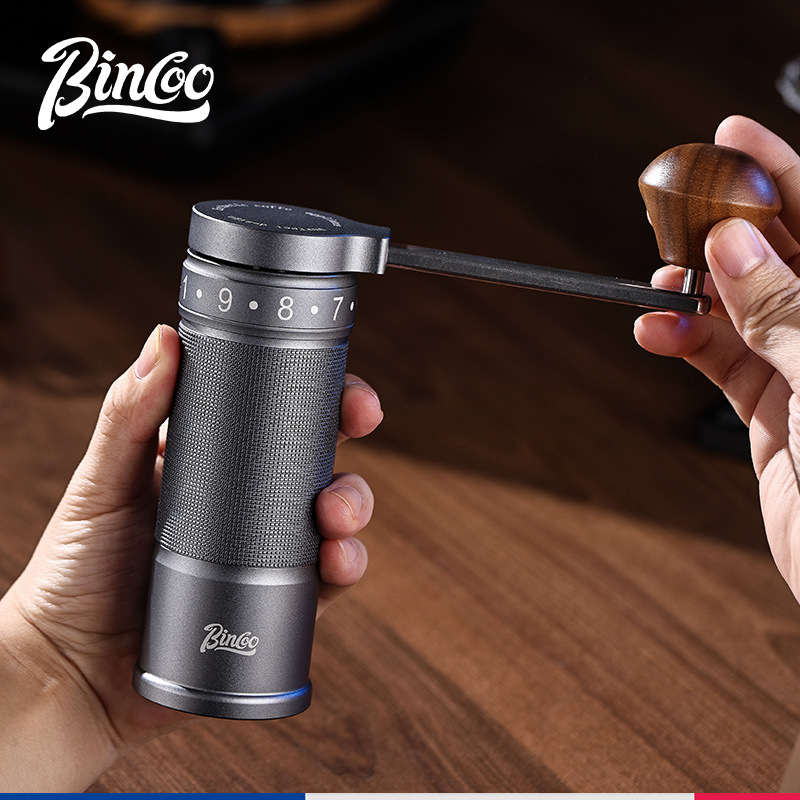 Bincoo Χειροκίνητος Αλεστήρας Καφέ από Ανοξείδωτο Ατσάλι με Εξωτερική Ρύθμιση – 500 g