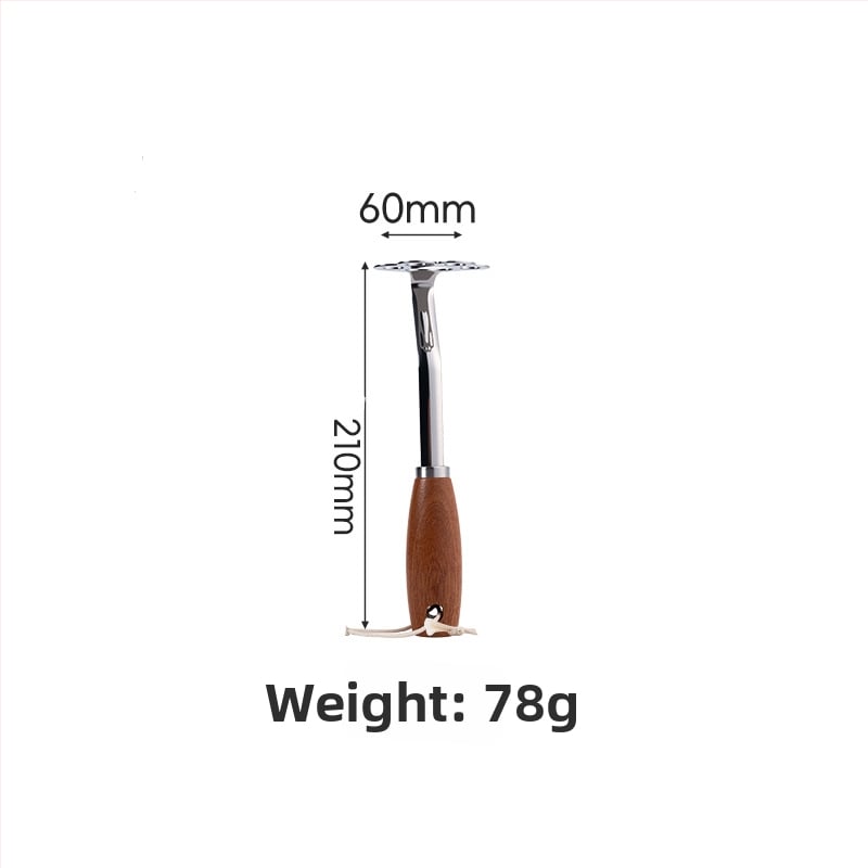 Jueshi Bățător pentru ouă cu mâner din lemn și separator de gălbenuș – Instrument din oțel inoxidabil, cu suport staționar, pentru bătut ouă, separare gălbenuș și filtrare pentru hrana bebelușilor