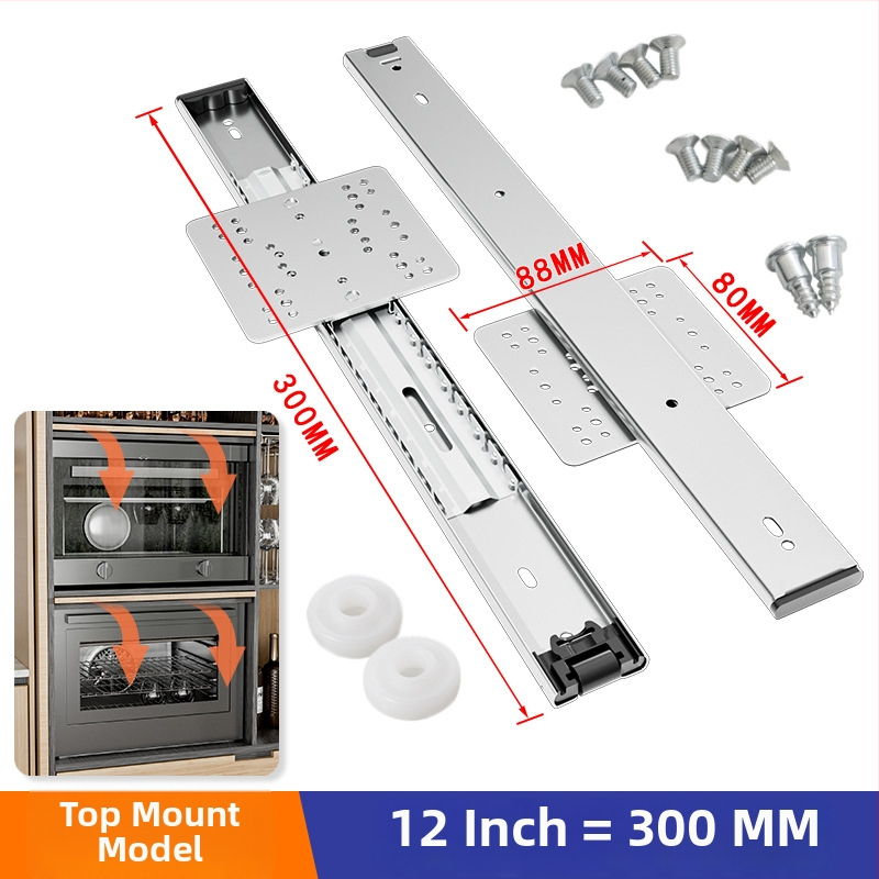 Šina za rotirajuća vrata s preklopnim mehanizmom — univerzalna primjena, materijal: hladno valjani čelik, marka Shock, moderan jednostavan stil