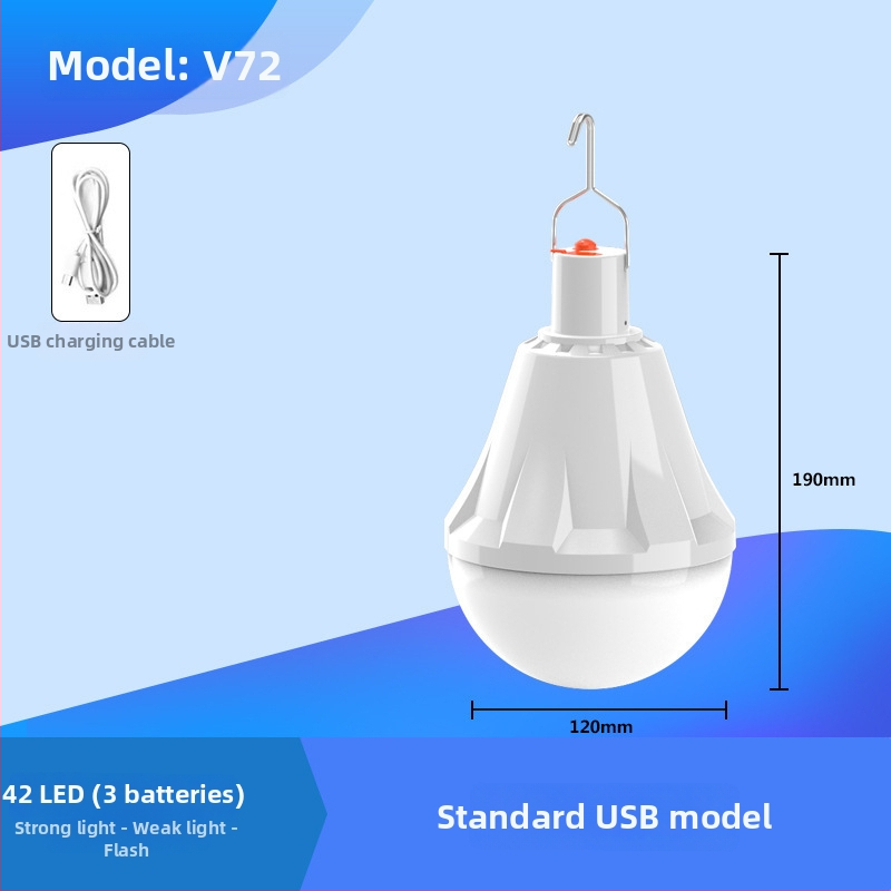 Lampă LED pentru camping, alimentare solară, baterie Li-ion încorporată, 3V, 10W, telecomandă