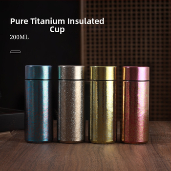 Mini vakuumski izolirani šalica, prijenosna, unutarnji 304, vanjski 201 nehrđajući čelik, 6–12 sati izolacije, odvajanje čaja i vode, prilagodba laser graviranjem, sitotisak ili 3D ispis