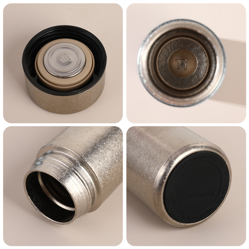 Mini vakuumski izolirani šalica, prijenosna, unutarnji 304, vanjski 201 nehrđajući čelik, 6–12 sati izolacije, odvajanje čaja i vode, prilagodba laser graviranjem, sitotisak ili 3D ispis