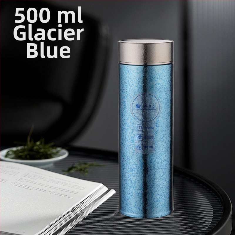 Mini vakuumski izolirani šalica, prijenosna, unutarnji 304, vanjski 201 nehrđajući čelik, 6–12 sati izolacije, odvajanje čaja i vode, prilagodba laser graviranjem, sitotisak ili 3D ispis