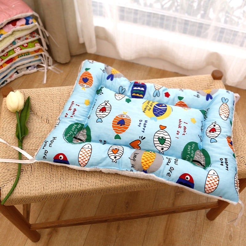 Hamac pentru cușca pisicii — pernă de șezut din fibră poliesterică, cuib pentru animale de companie, potrivit pentru pisici