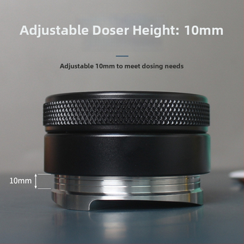 Tamper za espresso od nehrđajućeg čelika, podesiva drška, 500 g težine, za aparate za kavu, ured, dom i kafić