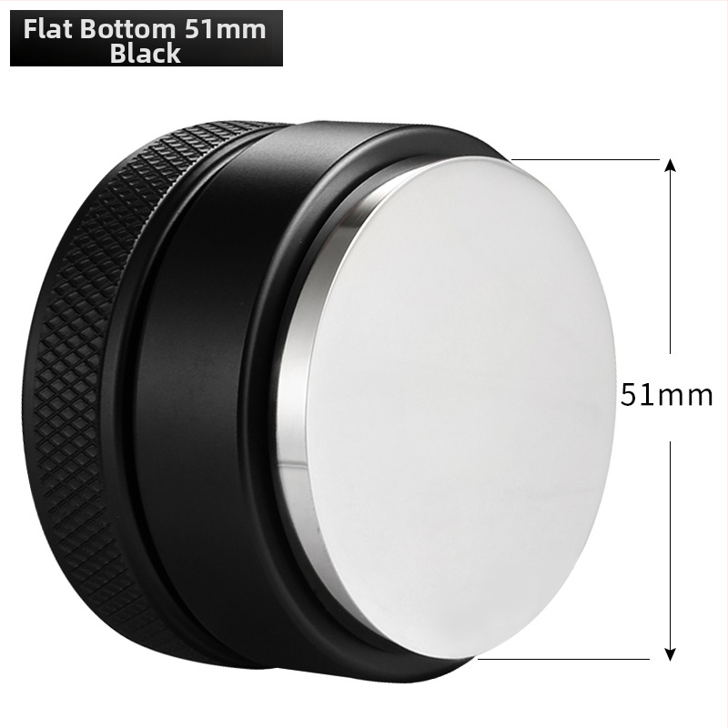 Tamper za espresso od nehrđajućeg čelika, podesiva drška, 500 g težine, za aparate za kavu, ured, dom i kafić