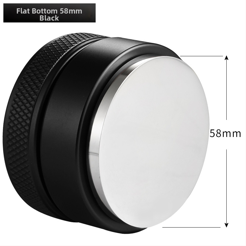 Tamper za espresso od nehrđajućeg čelika, podesiva drška, 500 g težine, za aparate za kavu, ured, dom i kafić