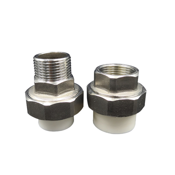 Cuplu PPR cu filetare interne și externe, grosimea peretelui 10 mm, model 20-63