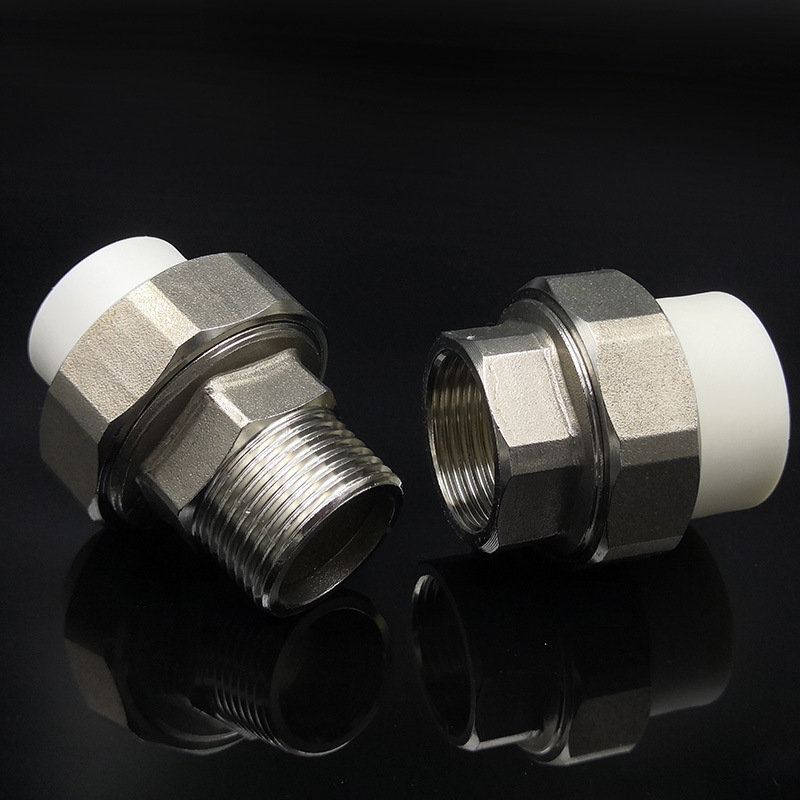 Cuplu PPR cu filetare interne și externe, grosimea peretelui 10 mm, model 20-63