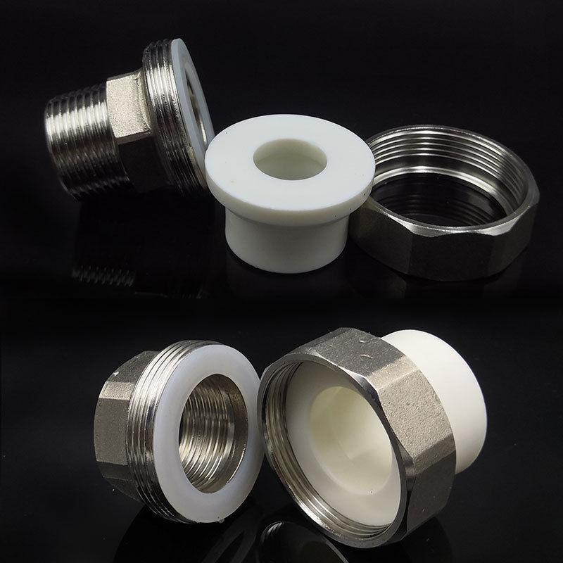 Cuplu PPR cu filetare interne și externe, grosimea peretelui 10 mm, model 20-63