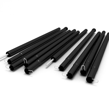 Σετ κοντάρια στήριξης οροφής σκηνής, 5 τμηματικά, 10 τμηματικά κοντάρια, μεταλλική κατασκευή, βάρος 900 g, DAWN TRIP/Liver