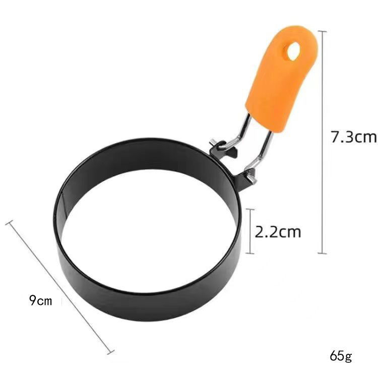 Kalup za prženje jaja — okrugli oblik, neljepljiv, za omletu i palačinke; Materijal: željezo; Marka: Unique Item