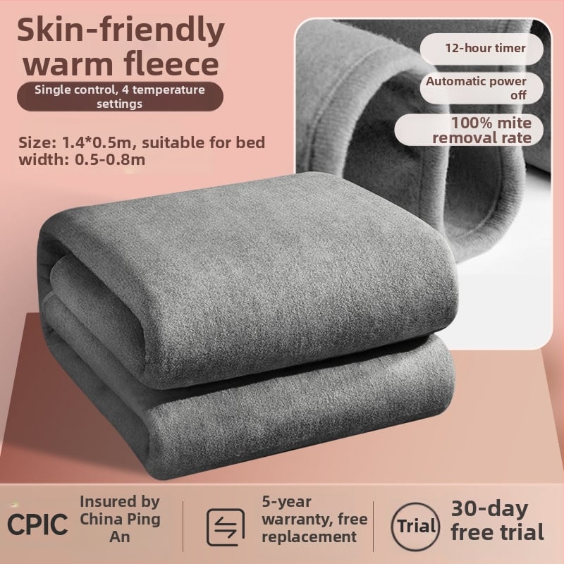 Pătură electrică Antarctic, stil Nordic, material nețesut, alimentare AC, greutate 1500 g