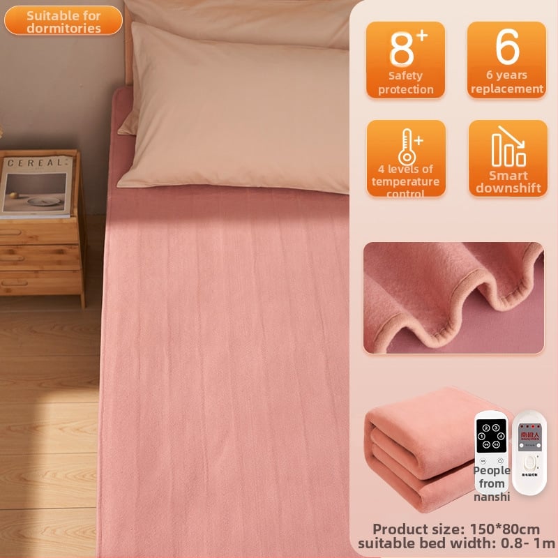 Pătură electrică Antarctic, stil Nordic, material nețesut, alimentare AC, greutate 1500 g