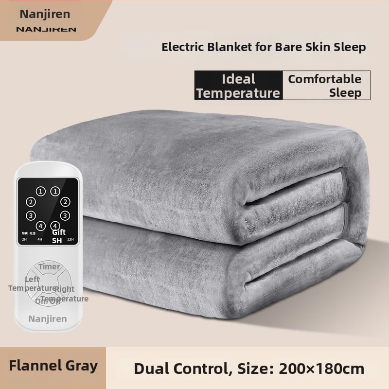 Pătură electrică Antarctic, stil Nordic, material nețesut, alimentare AC, greutate 1500 g