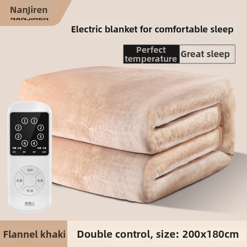 Pătură electrică Antarctic, stil Nordic, material nețesut, alimentare AC, greutate 1500 g