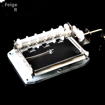 30-нотна DIY ръчна музикална кутия – механизъм с хартиена лента за ноти, комплект за сглобяване и ремонт, включва инструмент за пробиване на дупки