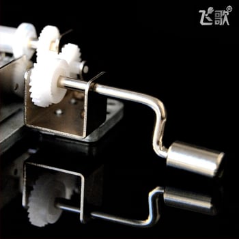 30-нотна DIY ръчна музикална кутия – механизъм с хартиена лента за ноти, комплект за сглобяване и ремонт, включва инструмент за пробиване на дупки